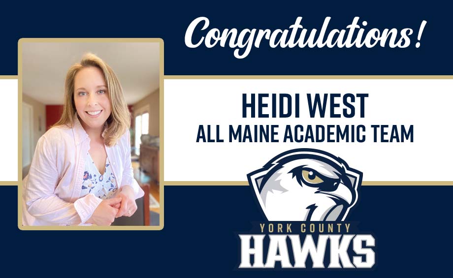 Heidi West Named to MCCS All Mane Academic Team