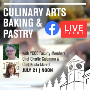 Facebook Live Info Session – Culinary Arts and Baking & Pastry