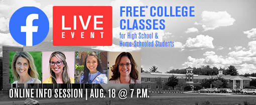 Free* College Classes for Highschoolers at YCCC – Info Session