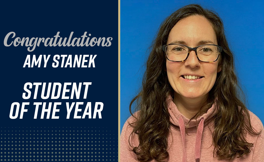 Amy Stanek Named YCCC Student of the Year